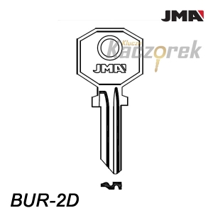 JMA 124 - surový klíč - BUR-2D